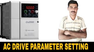 VFD BASICS PARAMETER SETTING LampT SX 2000 [upl. by Yelruc]