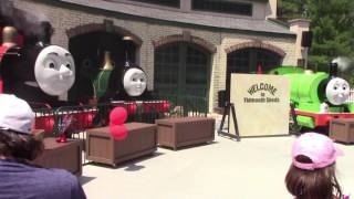 Tidmouth Sheds Show at Thomas Land [upl. by Nywloc255]