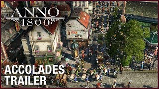 Anno 1800 Accolades Trailer  Ubisoft NA [upl. by Felicle]