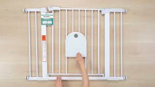 Easy Setup Guide Installing Your Extra Wide Baby Gate with Pet Door [upl. by Orest]