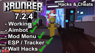 Krunkerio 724 Free Hacks amp Cheats WORKING [upl. by Anyaled]