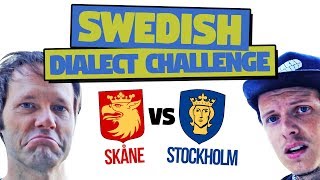 Swedish Dialect Challenge with TheSwedishLad [upl. by Anhpad55]