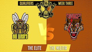 The Big Wasps vs Savages  Major 2 Qualifiers  Week 3 [upl. by Llenahc743]