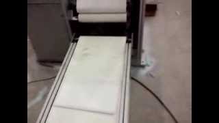 bed sheet folding machine [upl. by Eitra]