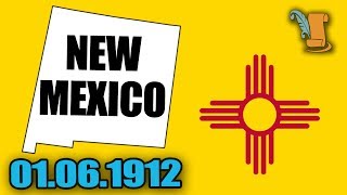 Quick History Of New Mexico [upl. by Onitnelav727]