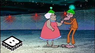 Courage the Cowardly Dog  Rock Em Sock Em Muriel  Boomerang Official [upl. by Bhayani]