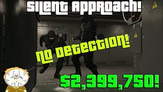 GTA Online Silent And Sneaky Full Casino Heist All Preps No Detection Full Stealth [upl. by Noyek]