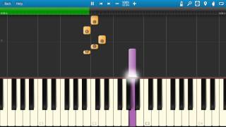 Deliverance  Duelling Banjos  Synthesia Cover  Piano Tutorial [upl. by Geoffry]