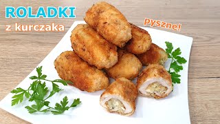 Przepyszne roladki ruskie z piersi kurczaka 👌 filety z nadzieniem ziemniaczanym jak na pierogi 👍 [upl. by Seidler719]