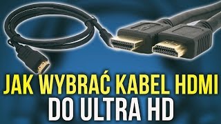 Kabel HDMI do Ultra HD  Rodzaje i Różnice Pomiędzy Kablami HDMI [upl. by Schifra]