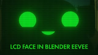 Creating an LCD face effect in Blender 280 [upl. by Jaffe]