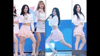 DIA EUNCHAE WOOWA 다이아 은채 우와 190706 BY 147Company 평화이음토요콘서트 직캠 fancam [upl. by Assilak]