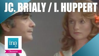 JeanClaude Brialy et Isabelle Huppert quotLe ciel est bleu sur lAtlantiquequot  Archive INA [upl. by Ynalem]