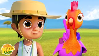 Kukdoo Koo Poem कुकडू कू Hindi Balgeet and Kids Videos [upl. by Eletnahs]