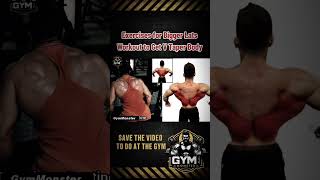 Exercises for Bigger Lats Workout to Get V Taper Body gym fitness gymworkout Vtaper LatWorkout [upl. by Raoul]