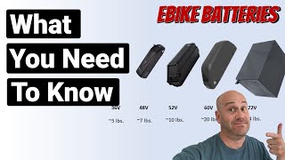 e bike BATTERIES EXPLAINED [upl. by Aneeram]