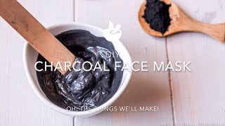 DIY charcoal face mask [upl. by Anica]