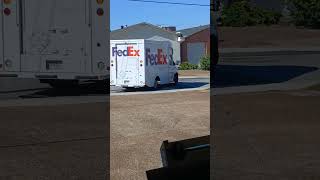 FEDEX MERCEDES DEPARTS 4 JACEN KJPV2011 mercedes fedex shorts truck freight usa [upl. by Mcclenon]