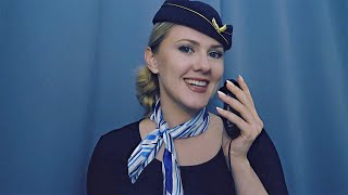 Gentle Jet 🛫 ASMR ☁️ Soft Spoken Flight Tour ☁️ Radio Voice ☁️ [upl. by Ajssatsan]