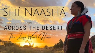 “Shí Naashá” by Connor Chee w Kelsey Begay amp Tex Chee from “Across the Desert The Long Walk Home” [upl. by Oam]