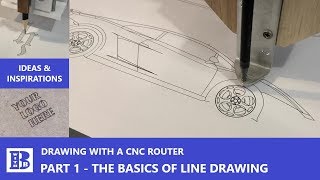 CNC Drawing  Part 1  The Basics of Line Drawing [upl. by Lavona]