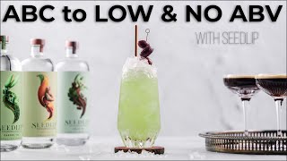 FUN DRY JANUARY  3 Seedlip mocktail recipes BONUS 1 Low ABV cocktail recipe [upl. by Dunn291]