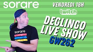 SORARE  Deglingo Live Show GW262  FAQ [upl. by Randell]