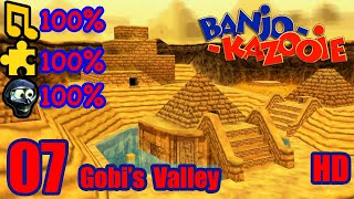 Banjo Kazooie HD 100 Walkthrough Part 7  Gobis Valley [upl. by Anoniw]