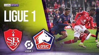 Brest vs Lille  LIGUE 1 Highlights  031724  beIN SPORTS USA [upl. by Stricklan]