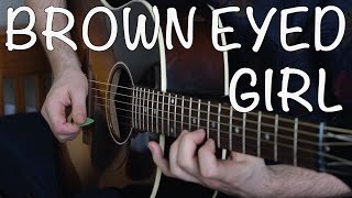 quotBrown Eyed Girlquot Lead Guitar Riff  Super Easy Guitar Melody  TAB [upl. by Deyas251]