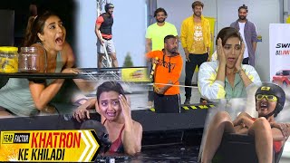 Rohit Shetty Drowns Tejasswi Prakash in the water  Karishma Tannas Shock Therapy  KKK10 update [upl. by Ester943]