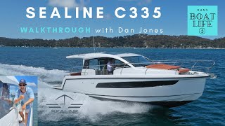 Sealine C335  Walkthrough with Dan Jones [upl. by Nahsez530]