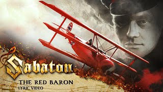 SABATON  The Red Baron Official Lyric Video [upl. by Rebm331]