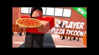 Roblox 2 PLAYER PIZZA TYCOON [upl. by Frayda]