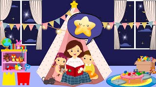 Twinkle Twinkle Little Star  Animated English Song and Lullaby for Kids [upl. by Airahs255]