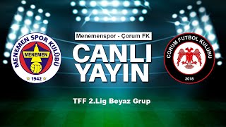 MENEMENSPOR  ÇORUM FK MAÇI NAKLEN YAYIN [upl. by Adnerak]