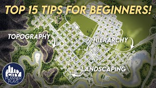 Top 15 Tips for Beginners at Cities Skylines [upl. by Notaek]