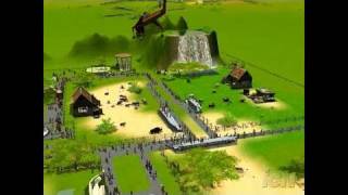 RollerCoaster Tycoon 3 Wild PC Games Gameplay [upl. by Annahs]