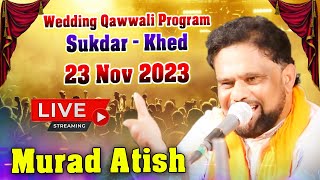 Wedding Qawwali  New Qawwali Version 2023 Murad Atish  Ghazal Night Wedding  Kokan Qawwali Live [upl. by Irodim]