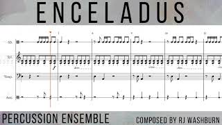 Enceladus Percussion Ensemble for Four Players [upl. by Arracot]