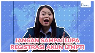 Cara Registrasi dan Verifikasi Akun LTMPT  Pahamify Dalam Berita Eps 6 [upl. by Lrig]