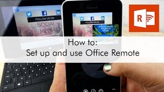 How to use Microsoft Office Remote App [upl. by Charlet]