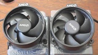 Ryzen Wraith Spire vs Wraith Stealth Cooler Showdown [upl. by Maze]