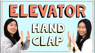 ELEVATOR  The BEST Hand Clap   Fun Clapping Games for 2 players 👏 [upl. by Dnomsed]