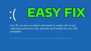 How To Fix Whea Uncorrectable Blue Screen Error in Windows 11 [upl. by Kacey]