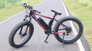 DIY Building a Fat Tyre SMART Electric Bike [upl. by Nnahgem]