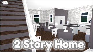 ROBLOX  Bloxburg 2 Story Home 10k [upl. by Elmira259]