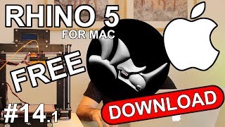 RHINO 5 MAC FREE 3D modelling software [upl. by Emirac65]