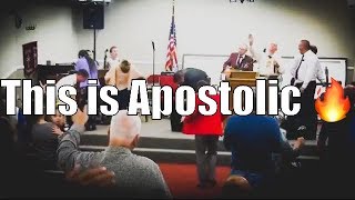 Hand Clapping Foot Stomping Holy Rolling Apostolic Outpouring [upl. by Enitsirk]