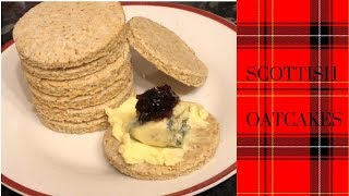 Simple amp easy Scottish oatcakes recipe  Bake with me [upl. by Maxy]